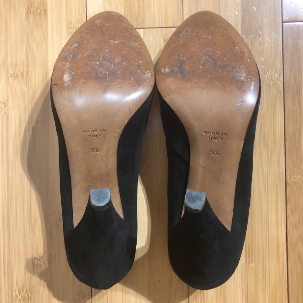 Madewell 1937 Film Noir Black Suede Pump - Picture 7 of 7